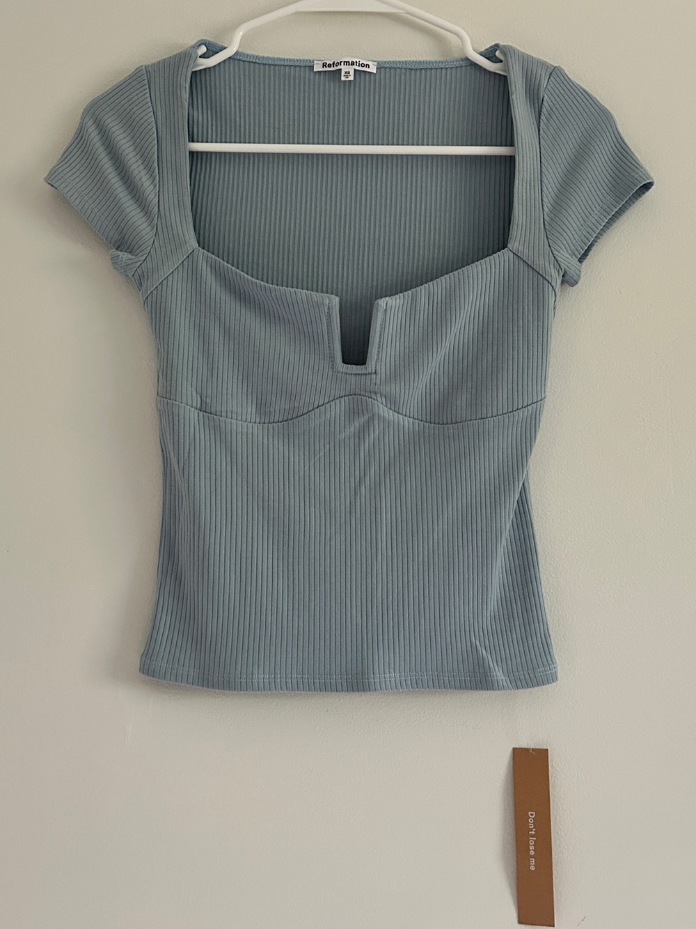 Reformation Emely Knit Top